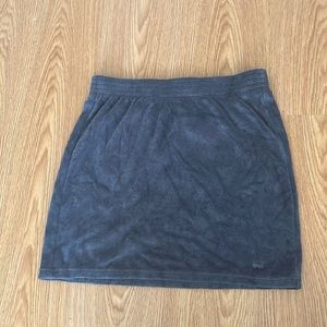 Aritzia tna terry mini skirt medium
